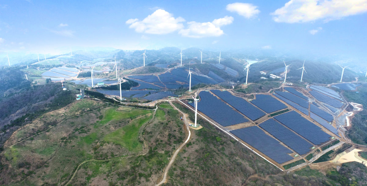 china solar wind farm