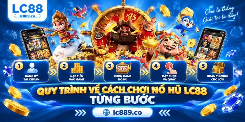 Quy trình về cách chơi nổ hũ LC88 từng bước