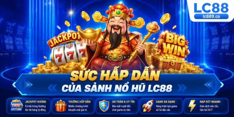 Sức hấp dẫn của sảnh nổ hũ LC88