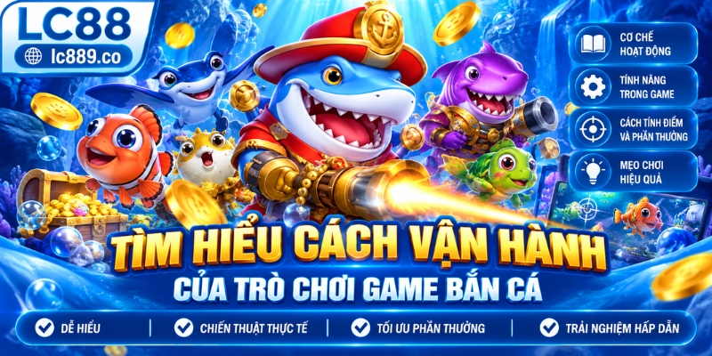 Tìm hiểu cách vận hành của trò chơi Game Bắn Cá