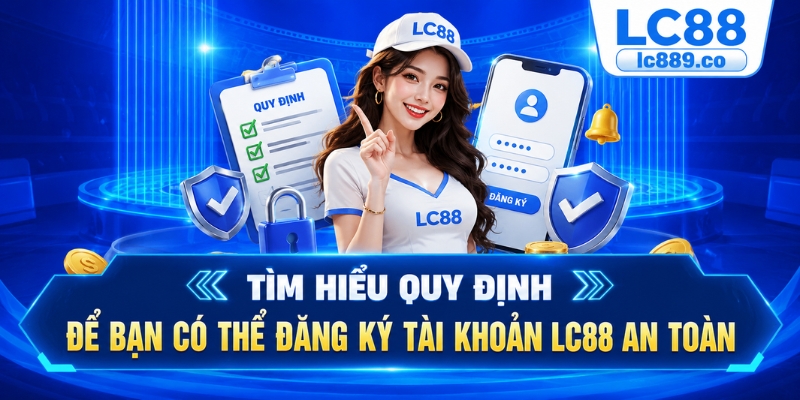 Tìm hiểu quy định để bạn có thể đăng ký tài khoản LC88 an toàn